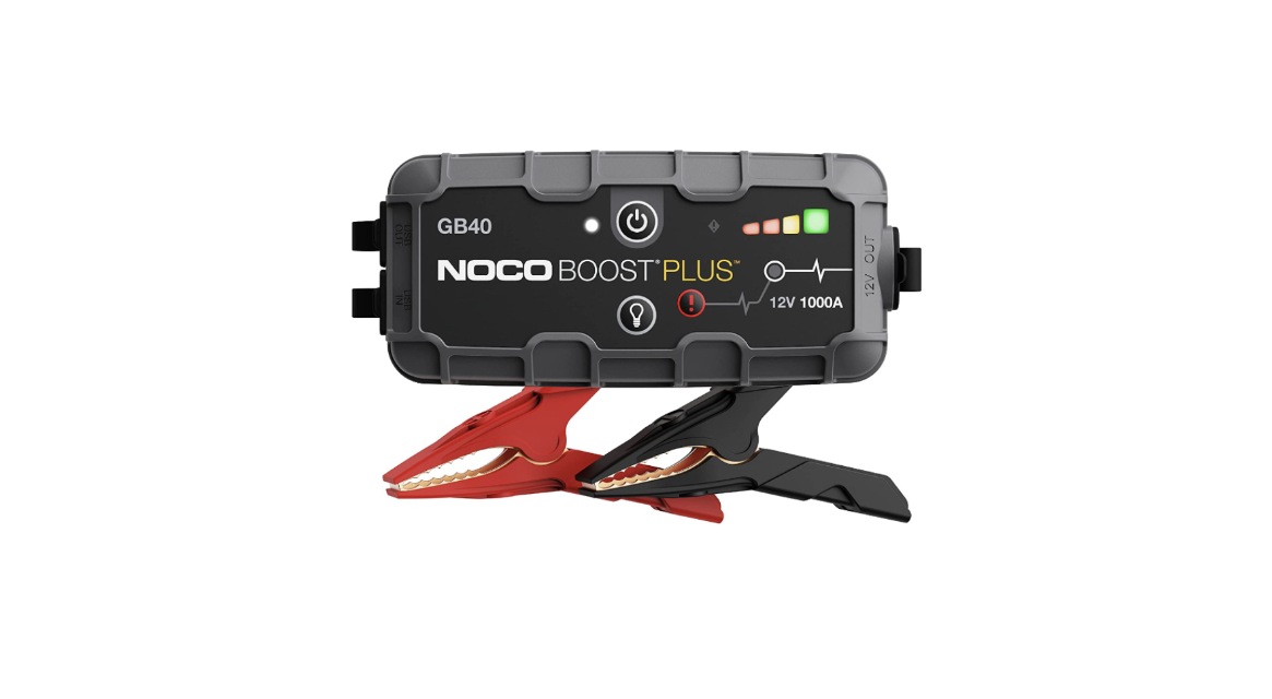 NOCO Boost Plus GB40 1000A UltraSafe Car Battery Jump Starter