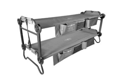 Disc-O-Bed Cam-O-Bunk with 2 Organizers