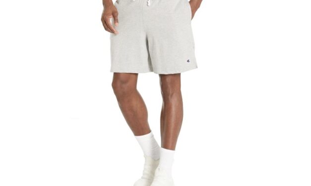 Champion Men’s Cotton Jersey Gym Shorts