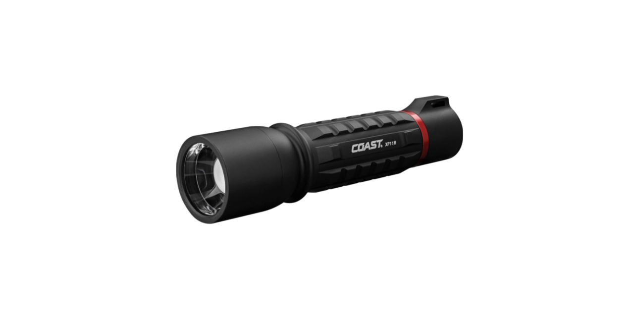 Coast XP11R Rechargeable Dual Power LED Flashlight