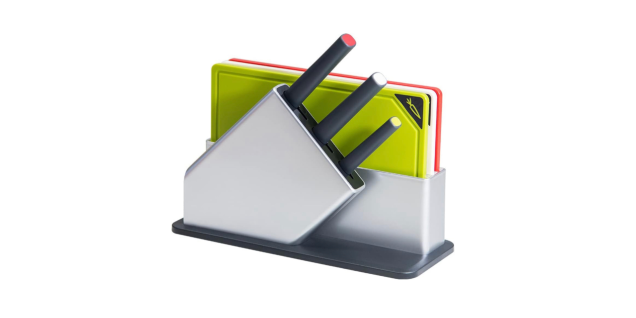 4T7 Smart Cutting Board and Knife Set With Holder