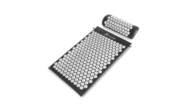 ProsourceFit Acupressure Mat and Pillow Set for Back/Neck Pain Relief and Muscle Relaxation