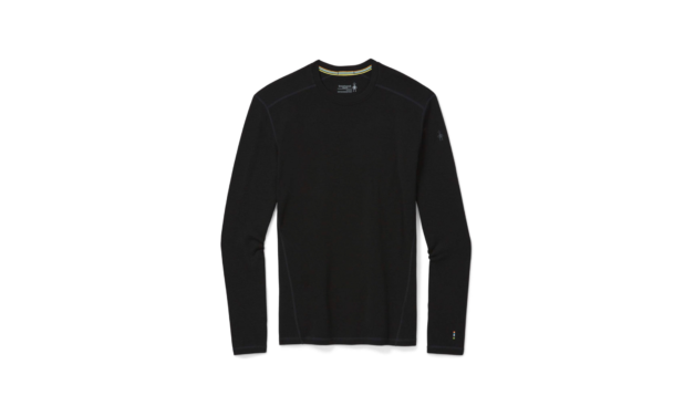 Smartwool Men’s Classic Thermal Merino Wool Base Layer Crew (Slim Fit)