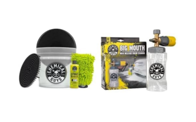 Chemical Guys Ultimate Scratch-Free Detailing Bucket Car Wash Kit with Big Mouth Foam Cannon