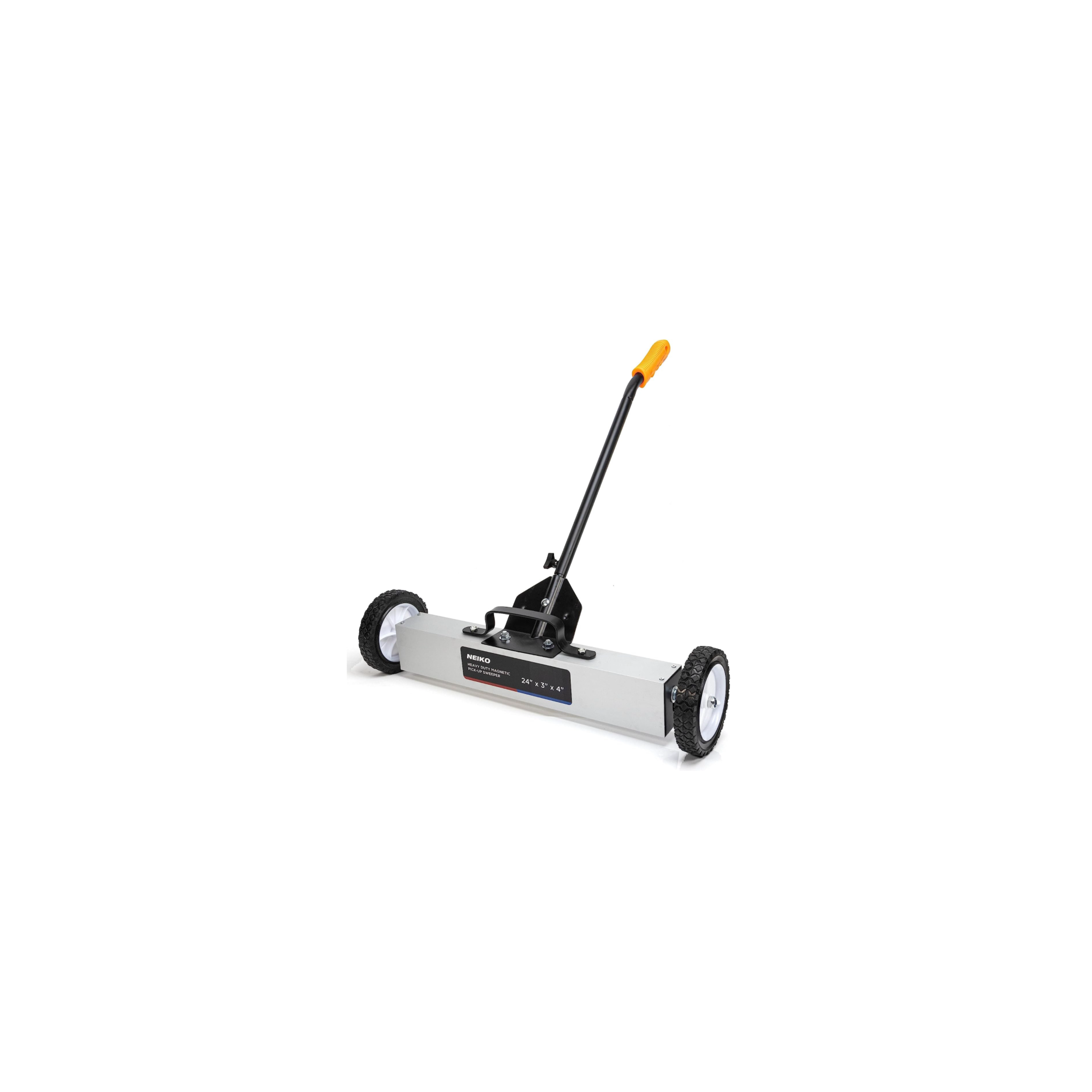 NEIKO 24” Rolling Magnetic Sweeper with Wheels - The Wired Warehouse