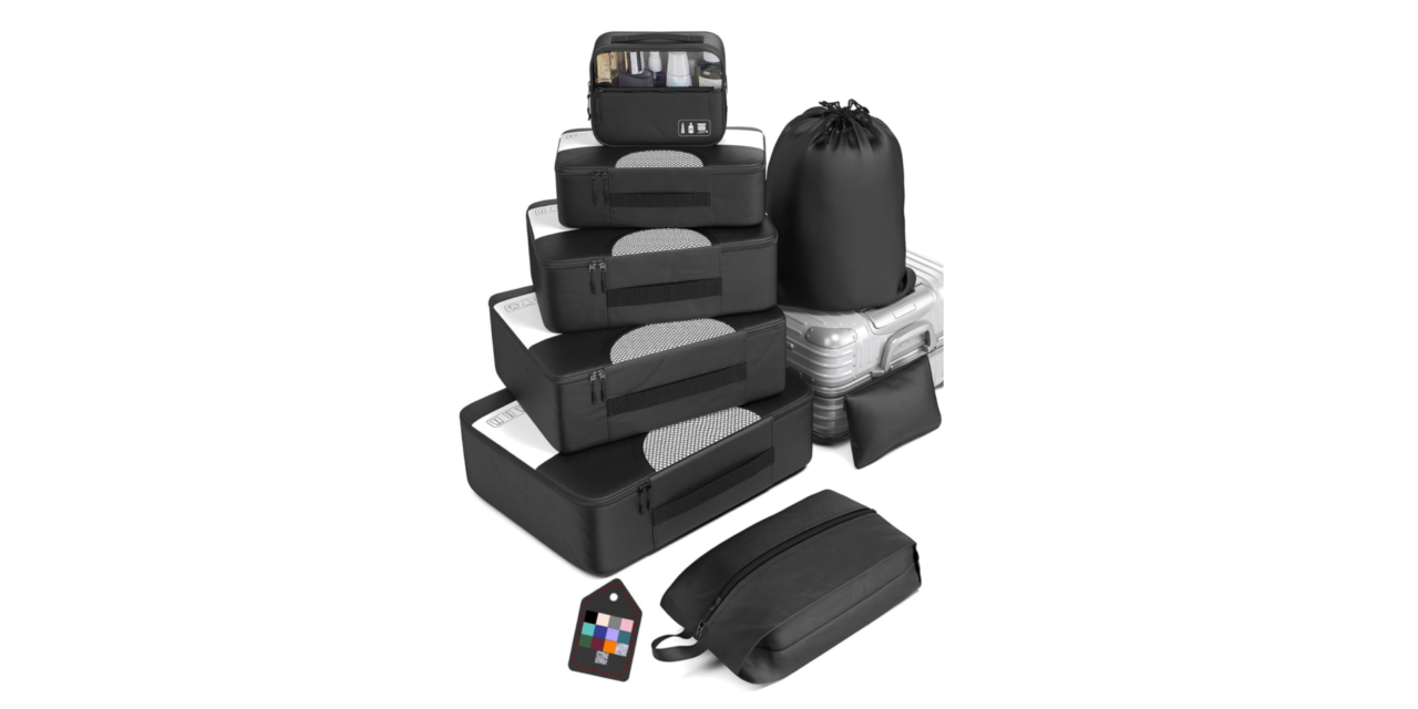 Veken 8 Set Packing Cubes for Suitcases