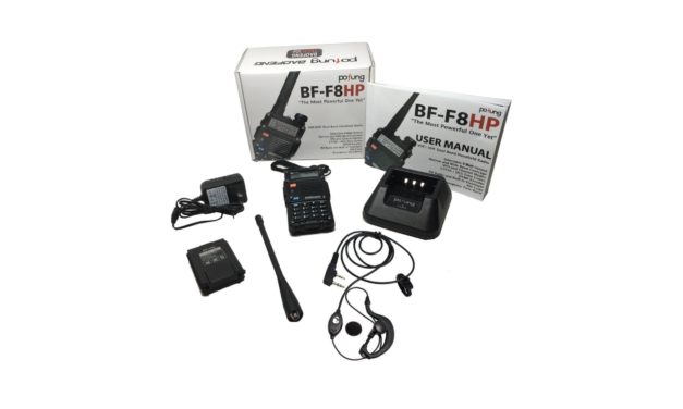 BAOFENG BF-F8HP (UV-5R 3rd Gen) 8-Watt Dual Band Two-Way Radio